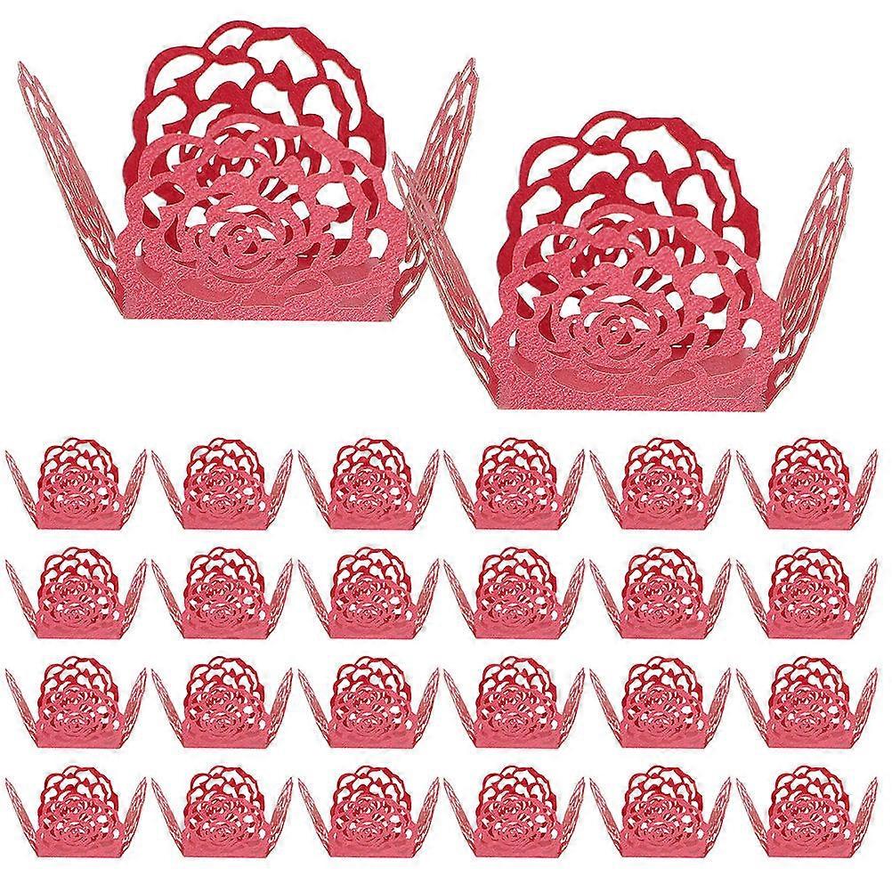 Chocolate Paper Wrappers Truffle Trays for Storage Use 50Pcs