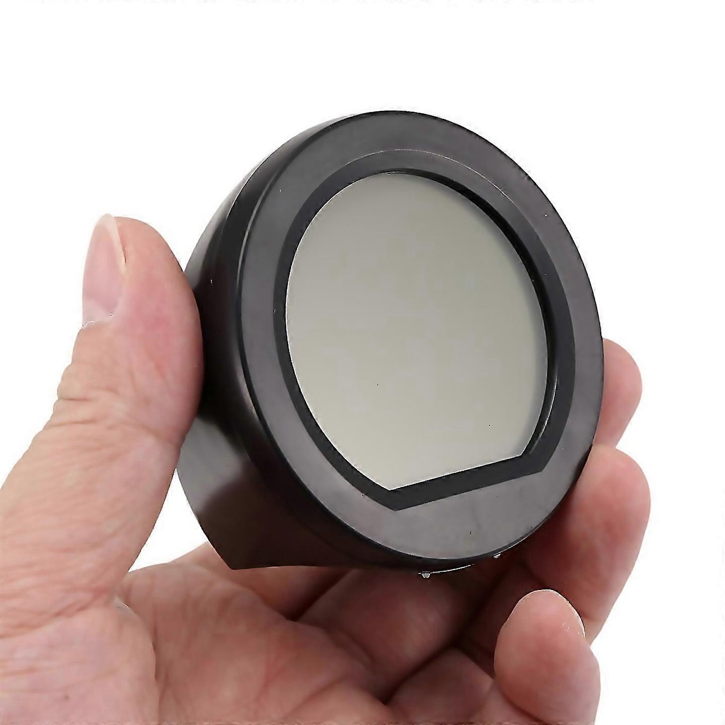 For Car Solar Clock Thermometer With Backlight