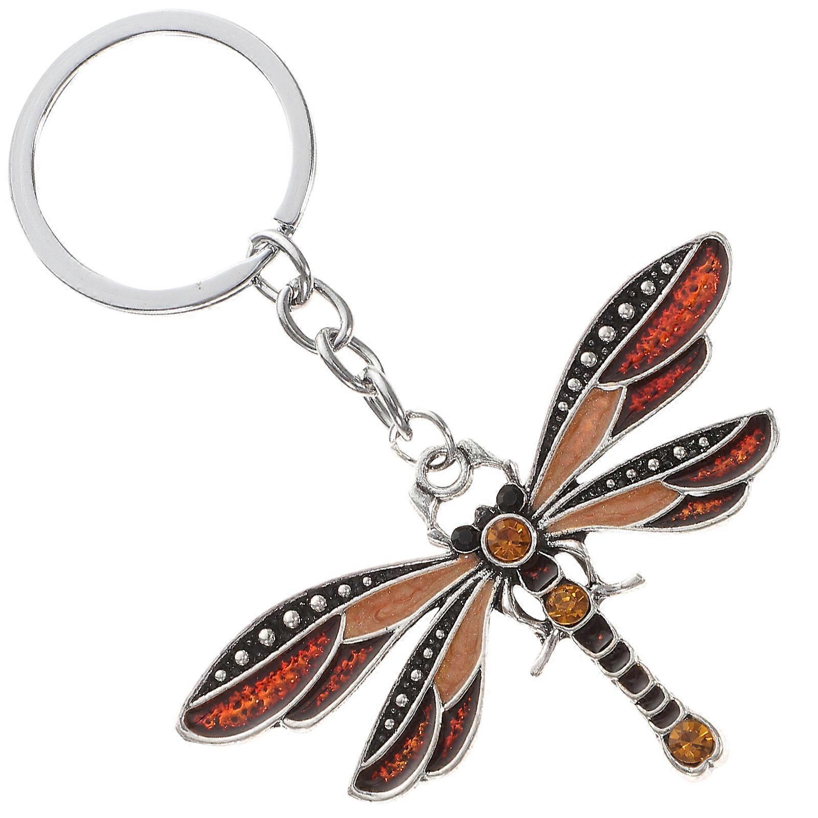 Dragonfly Key Key Chain for Women 4Pcs Backpack Charm