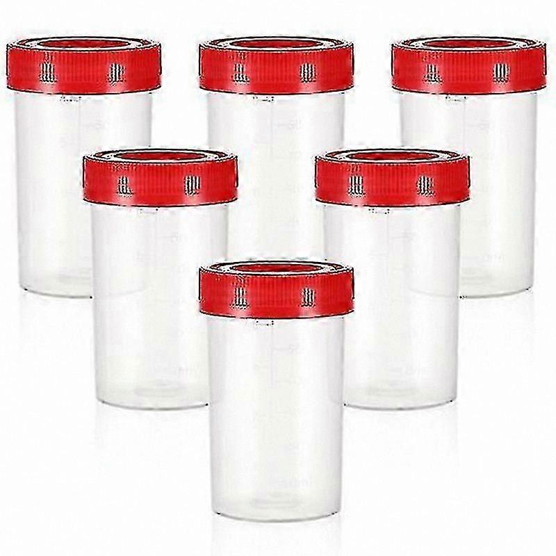 10-Pack Sample Containers with Lids for Urine and Specimen Collection