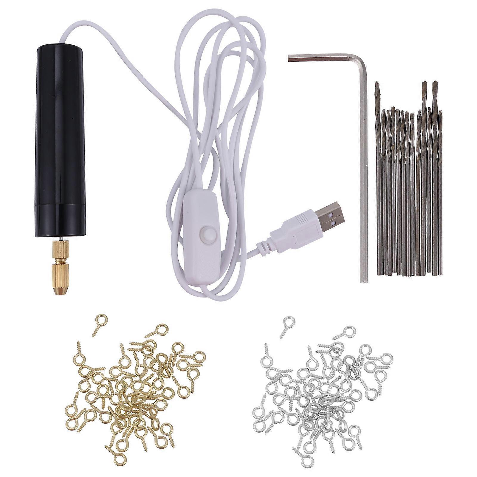 Professional Hand Drill Mini Electric Drill for Polishing 115Pcs Set