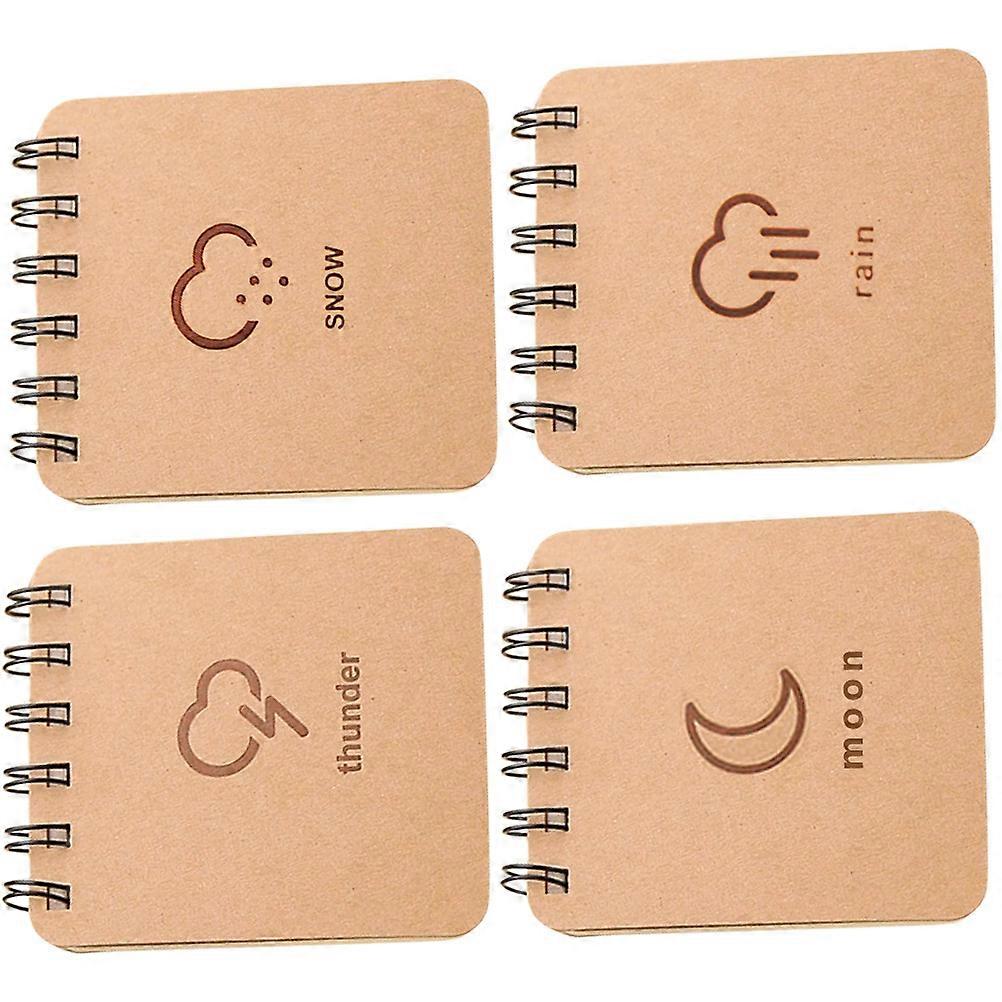 Small Memo Pad 20 Pcs Practical Notebook For Office School General Users Diary Recording Convenient Design