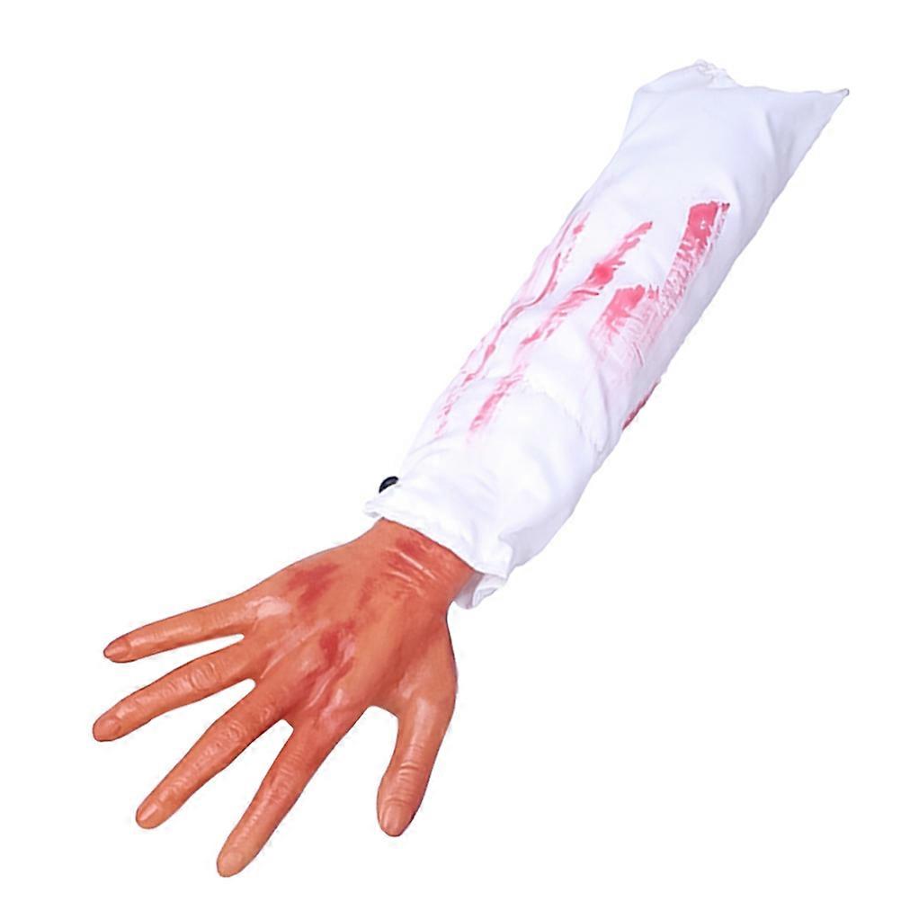 Dead Hand Props Simulation Broken Hand for Decoration Latex 2Pcs