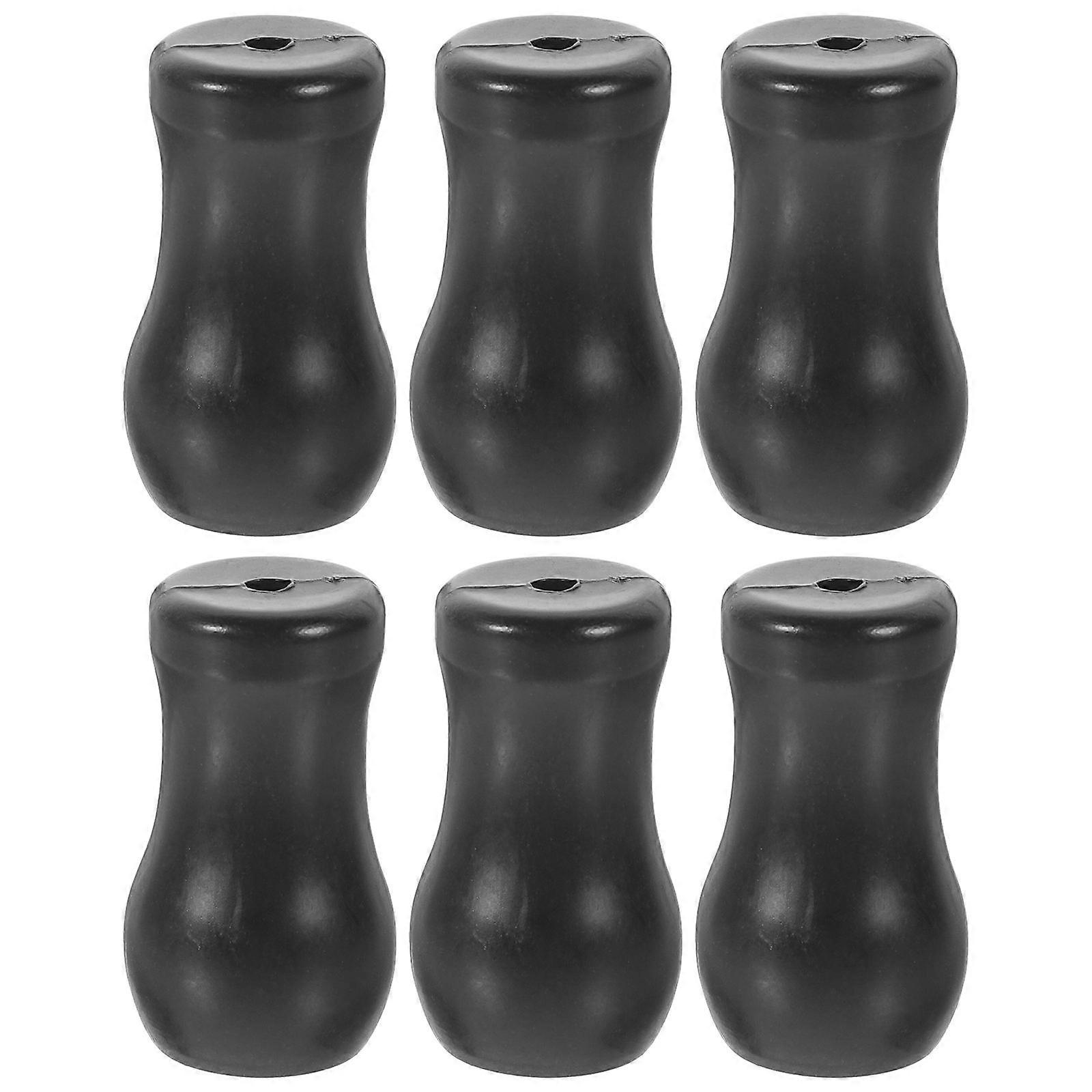 Black PVC Blind Cord Pull Ends for Window Blinds 30Pcs DIY Accessories
