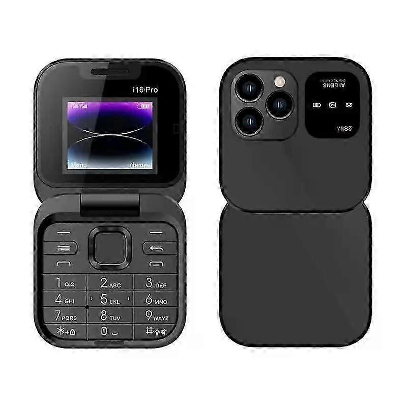 Small Foldable Mobile Phone Auto Call Record Speed Dial FM Radio Mini Flip Telephones 2 Card GSM Unlocked Cellphone
