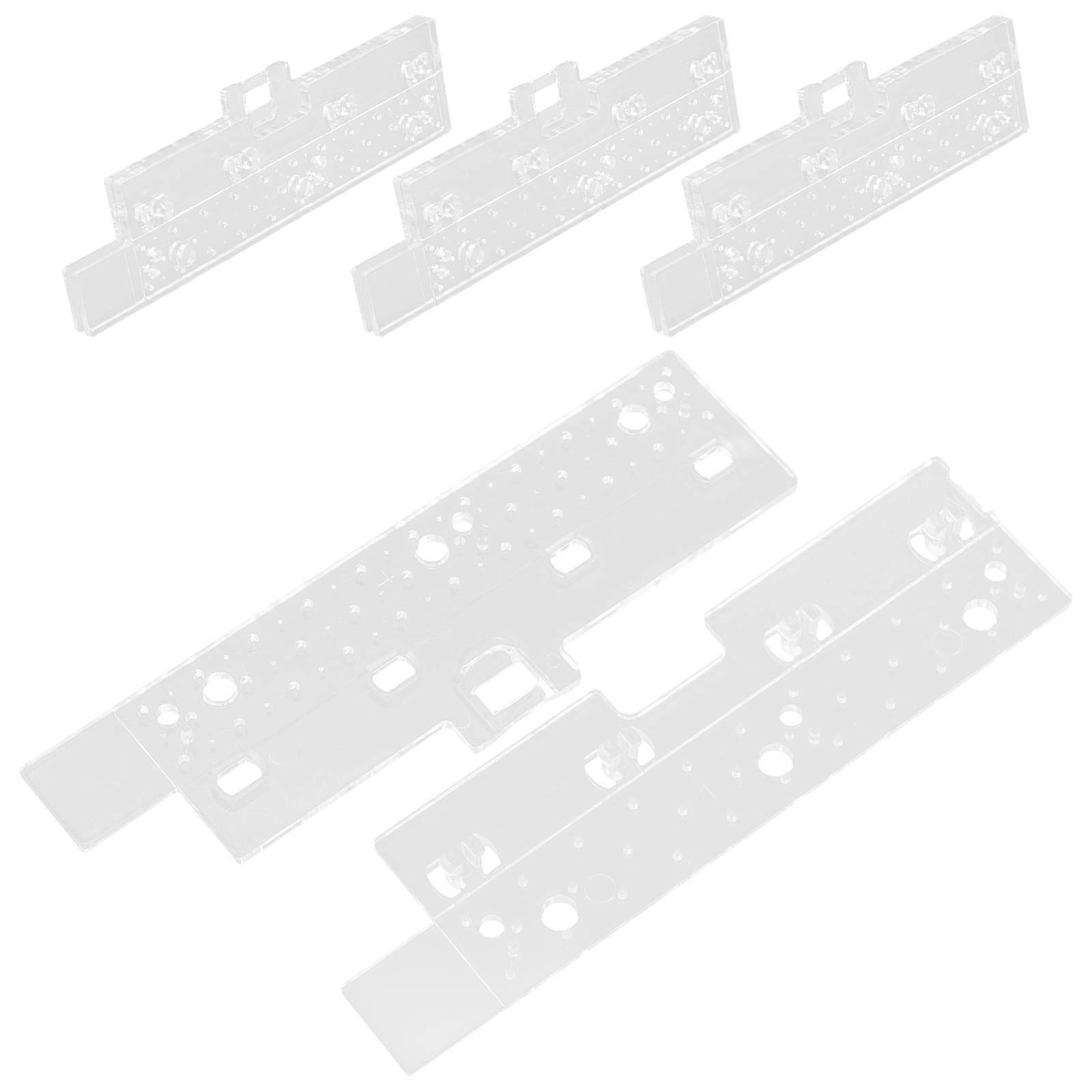 Vertical Blind Repair Tabs Designed For Homeowners And Office Managers 8 Pairs Of Clear Easy Installation Accessories