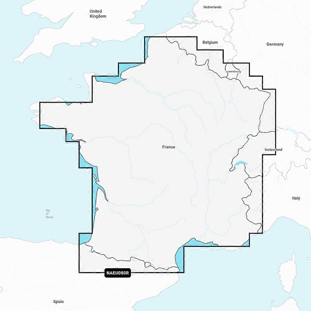 Navionics+ Regular Chart: Eu080r - France Lakes & Rivers