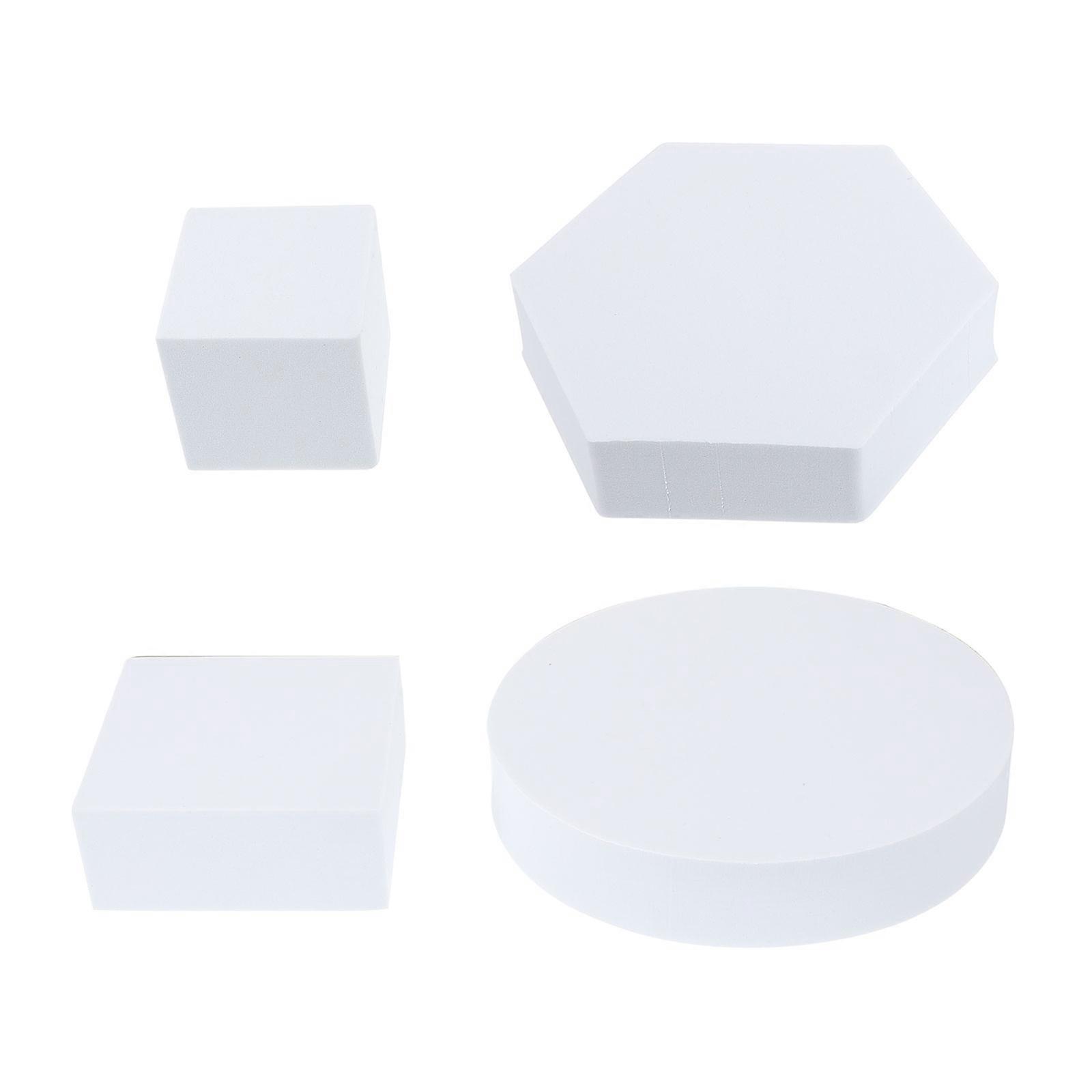 Chic Geometric Photo Props 8 Pcs Foam Cube Photography Background Decoration 10x10x4cm Suitable For Photographers