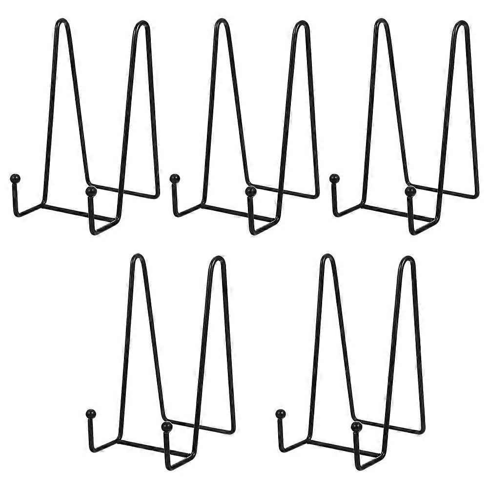 Photo Frame Holder Stands for Display 15Pcs Black Desktop Stands