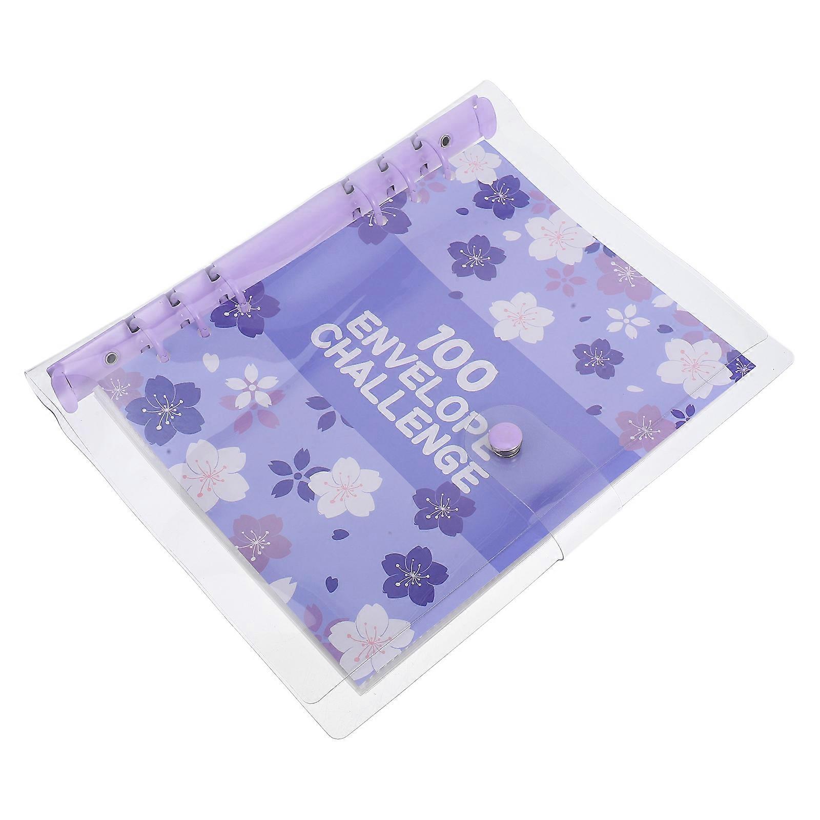 3Pcs Money Saving Challenge Binder Designed For Budgeting Planner With Unique Layout And Financial Planning Functionality
