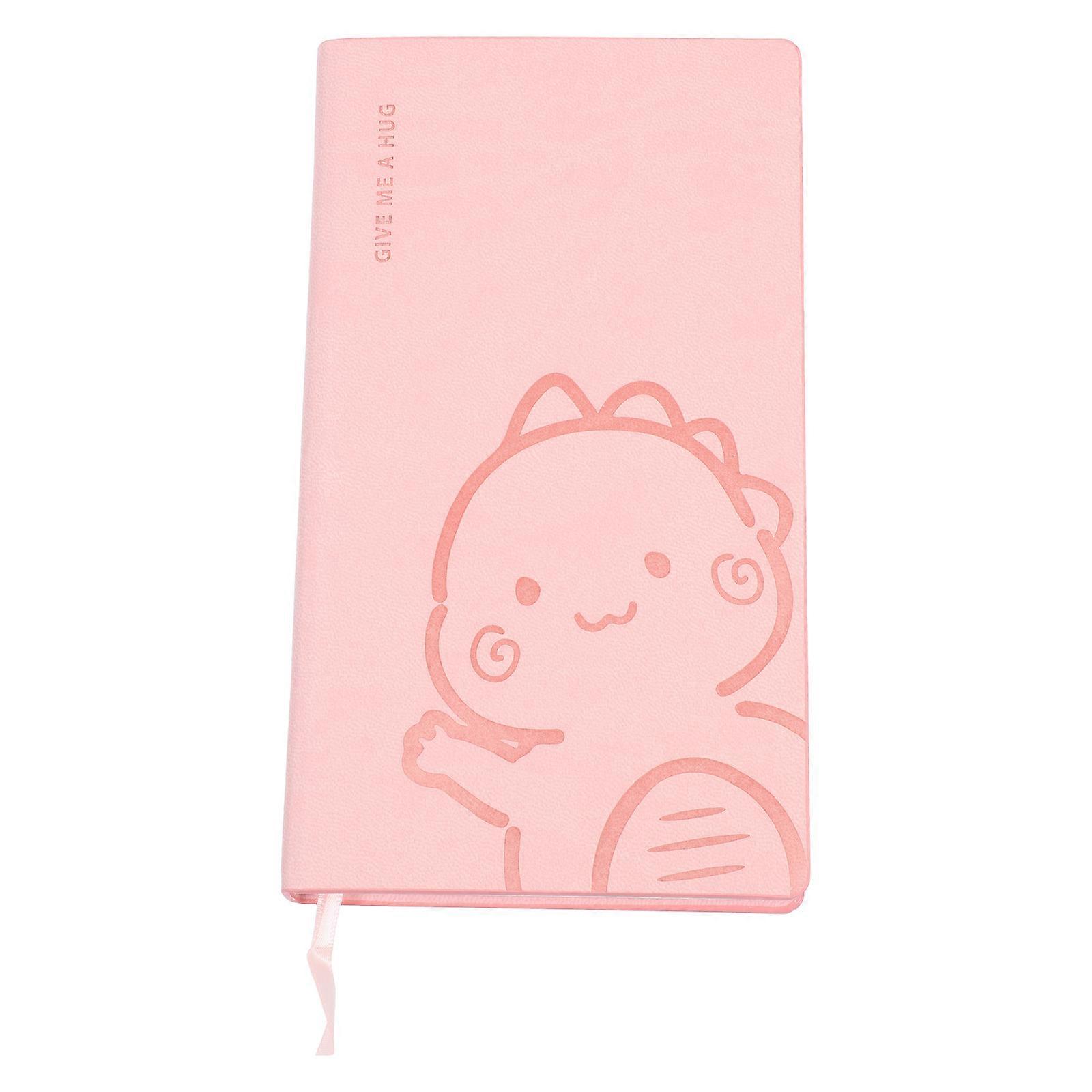 Journal Notebook Household Small Notepad for Daily Use 2Pcs Pink