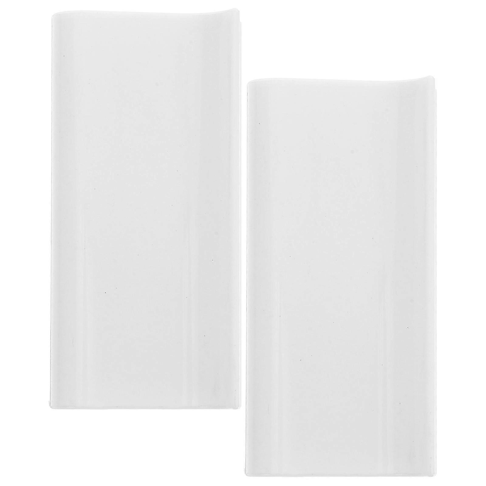 Window Blinds Cordless Lifting Clamp Accessories For Windows 10 Pcs Light Blocking Easy Installation Rectangular White