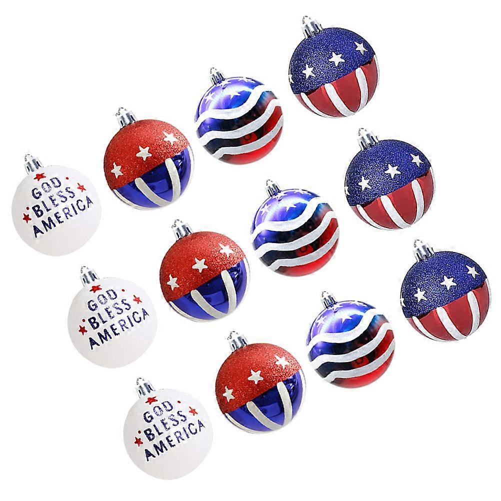 Independence Day Ball Hanging Decor for 24Pcs Party Decorations