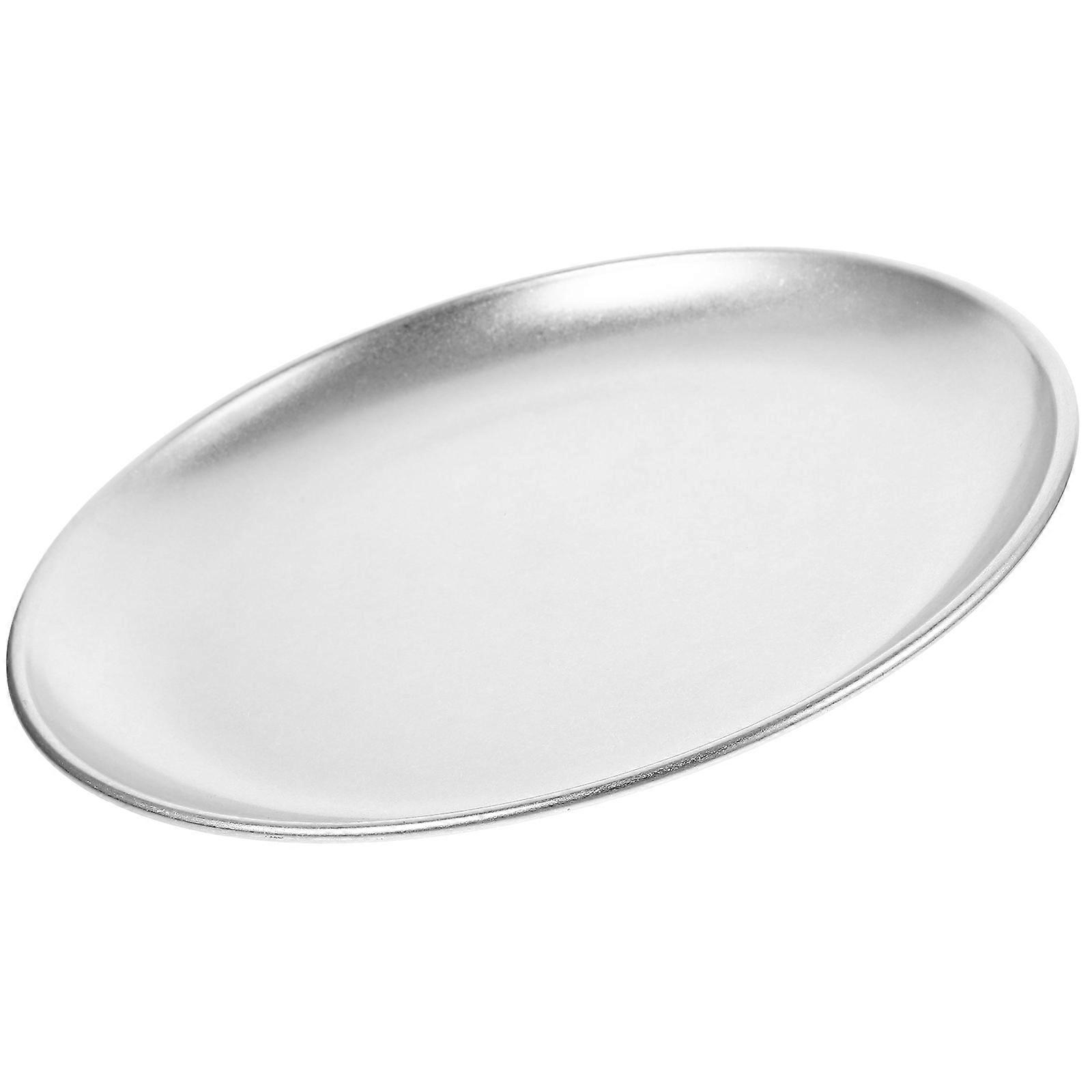 Stainless Steel Buffet Serving Plate for Dessert Storage
