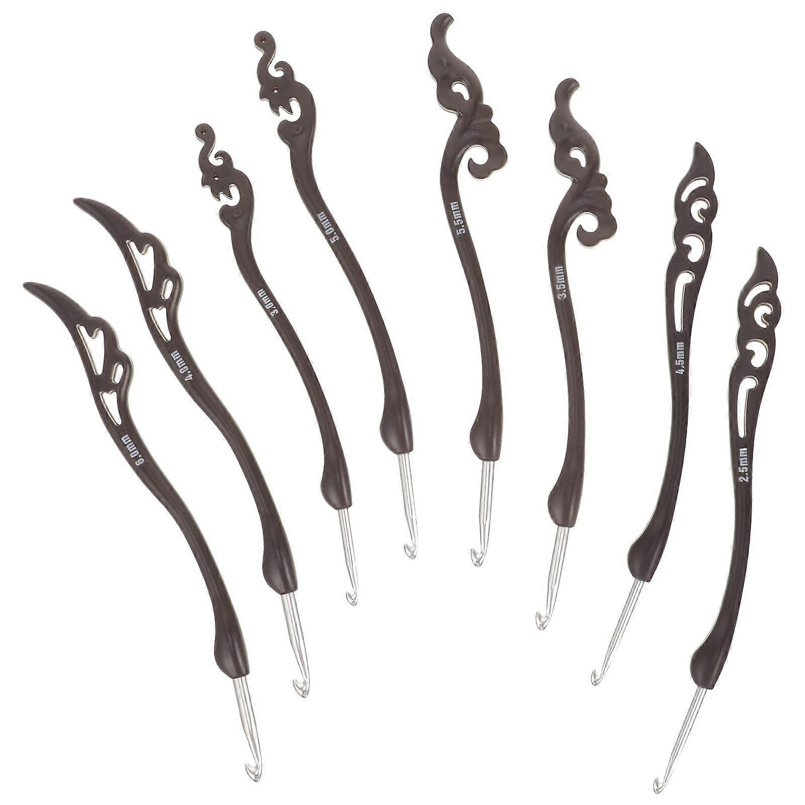 Knitting Crochet Tools Crochet Hook Set for Yarn Crafting 24Pcs Multi Color