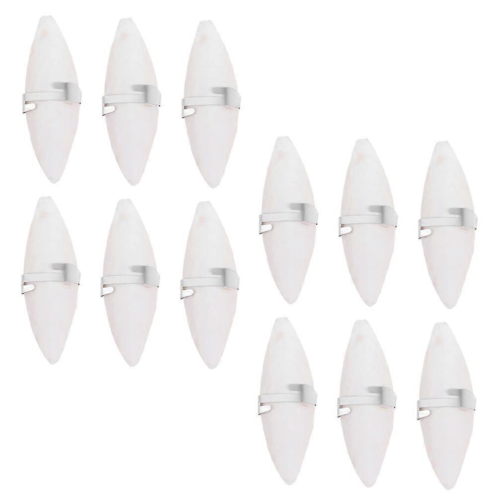 Hamster Chew Toy Cuttlefish Bone Toy for Pet Teeth 12Sets White Cuttlebone