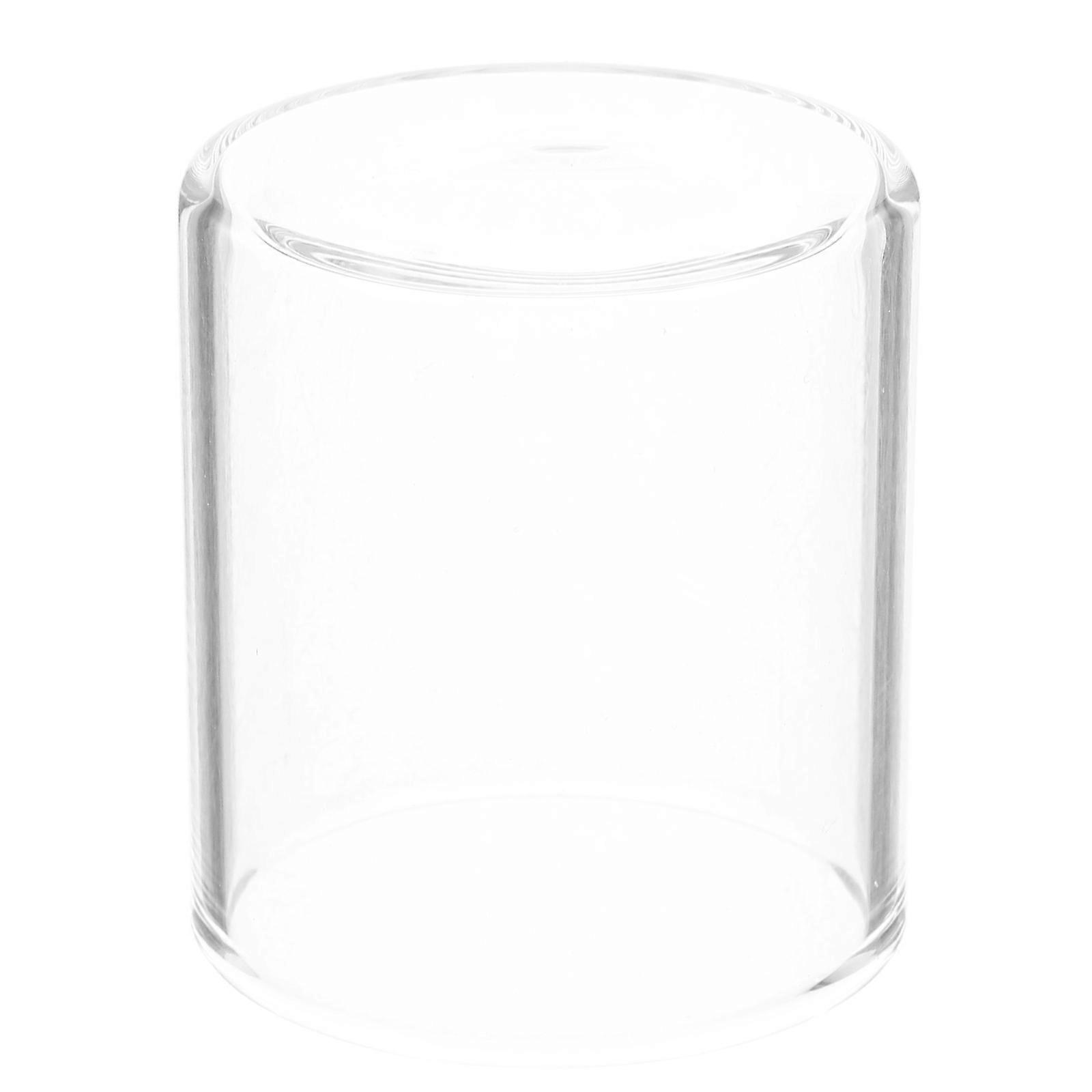 Teapot Cover Transparent Glass Spout Cap for 2Pcs Heat Resistant Function