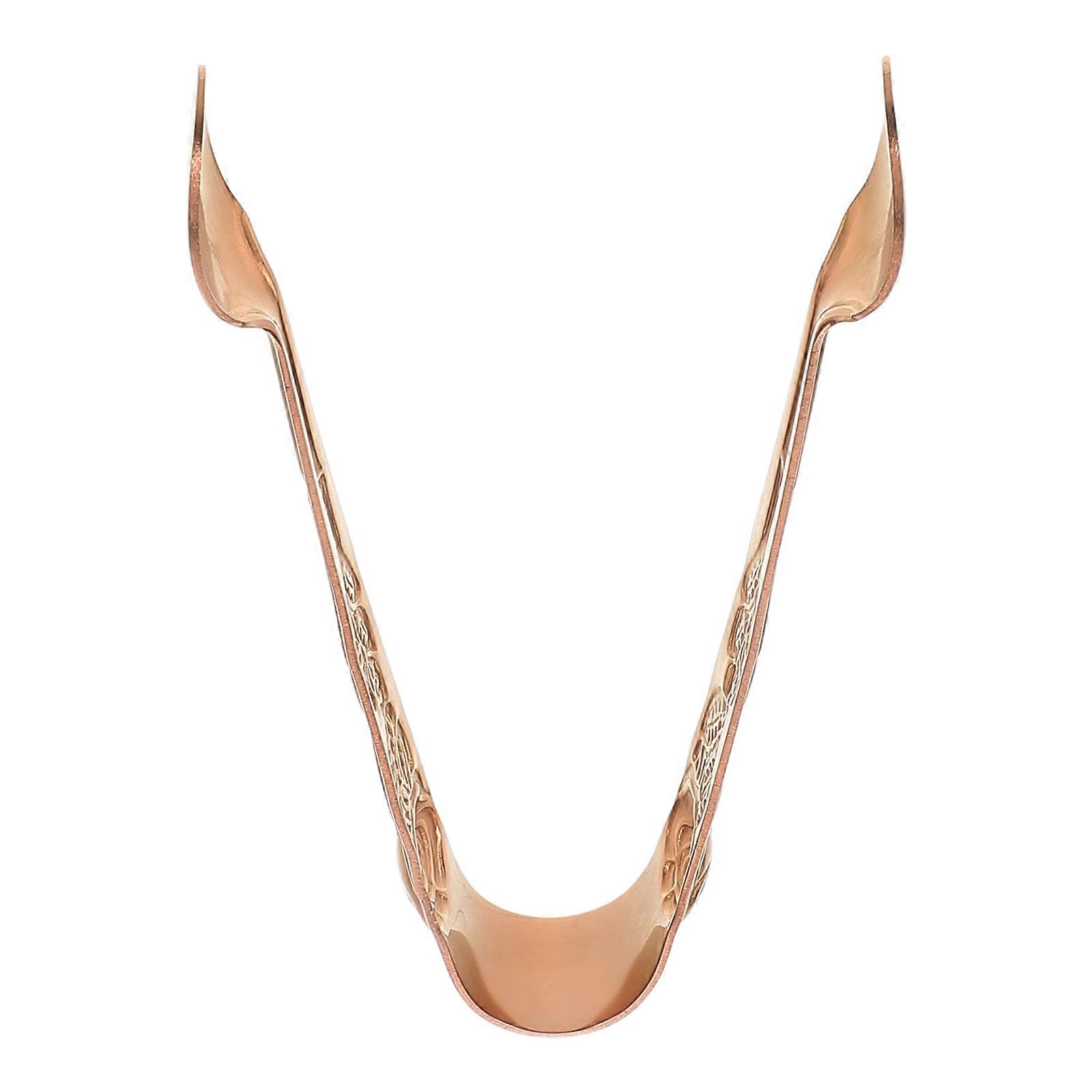 Multi-Function Serving Tongs Stainless Steel 4Pcs Ice Cube Tongs Rose Gold