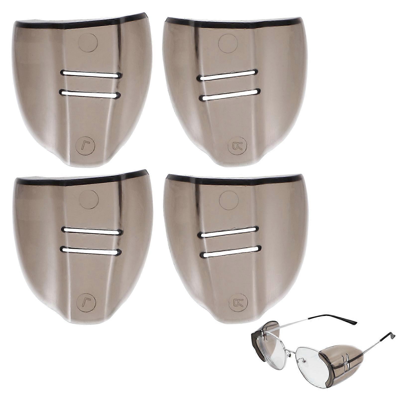 Sideshield for Glasses Protective Glasses Shelter for Protecting Use 2Pairs