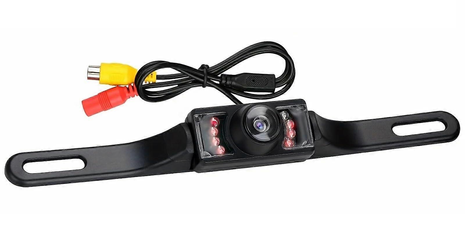 Dashcam For Cars OnDash Night Vision RearView Backup Camera With Lights License Plate Frame Included SUVsPickups