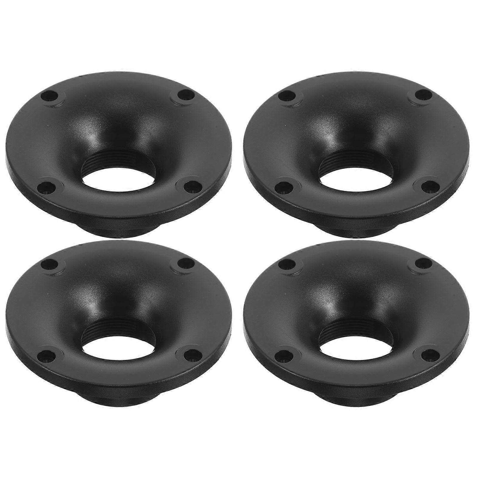 Black Plastic Horn Tweeter Adapter for Stage Performance Speaker 20Pcs