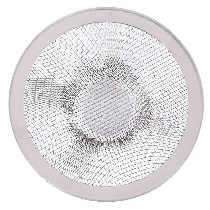 Stainless Steel Drainer Basin Filter Mesh Sink Strainer 3.5 Inch Top Diameter