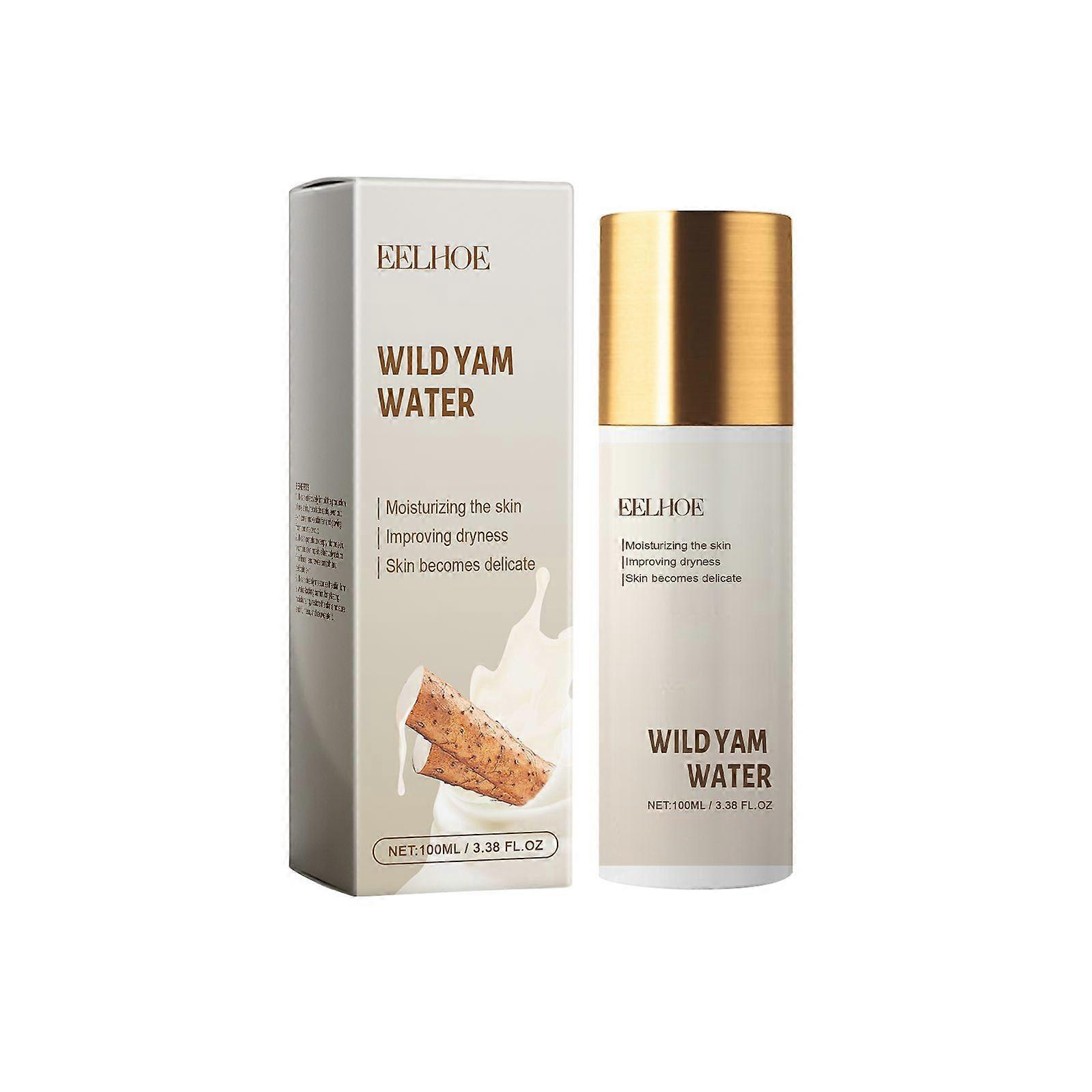 EELHOE Wild Yam Water, Hydrating And Repairing Skin Barrier Hydrating And Shiny Without Greasy