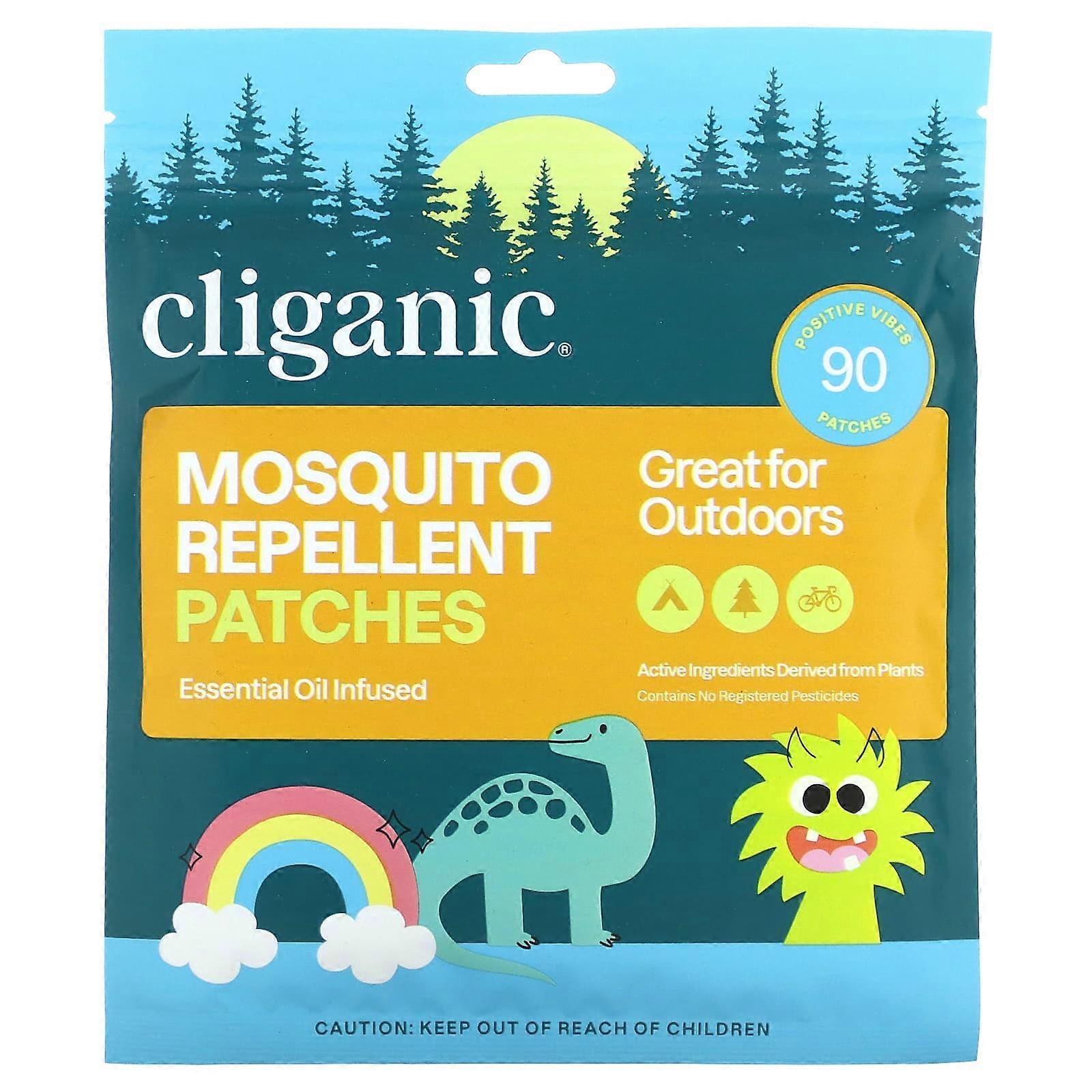 Mosquito Repellent Positive Vibes Patches, 90 Patches