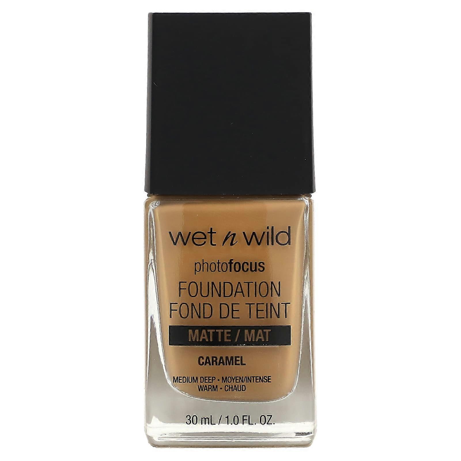 PhotoFocus, Foundation, Matte, Caramel, 1 fl oz (30 ml)