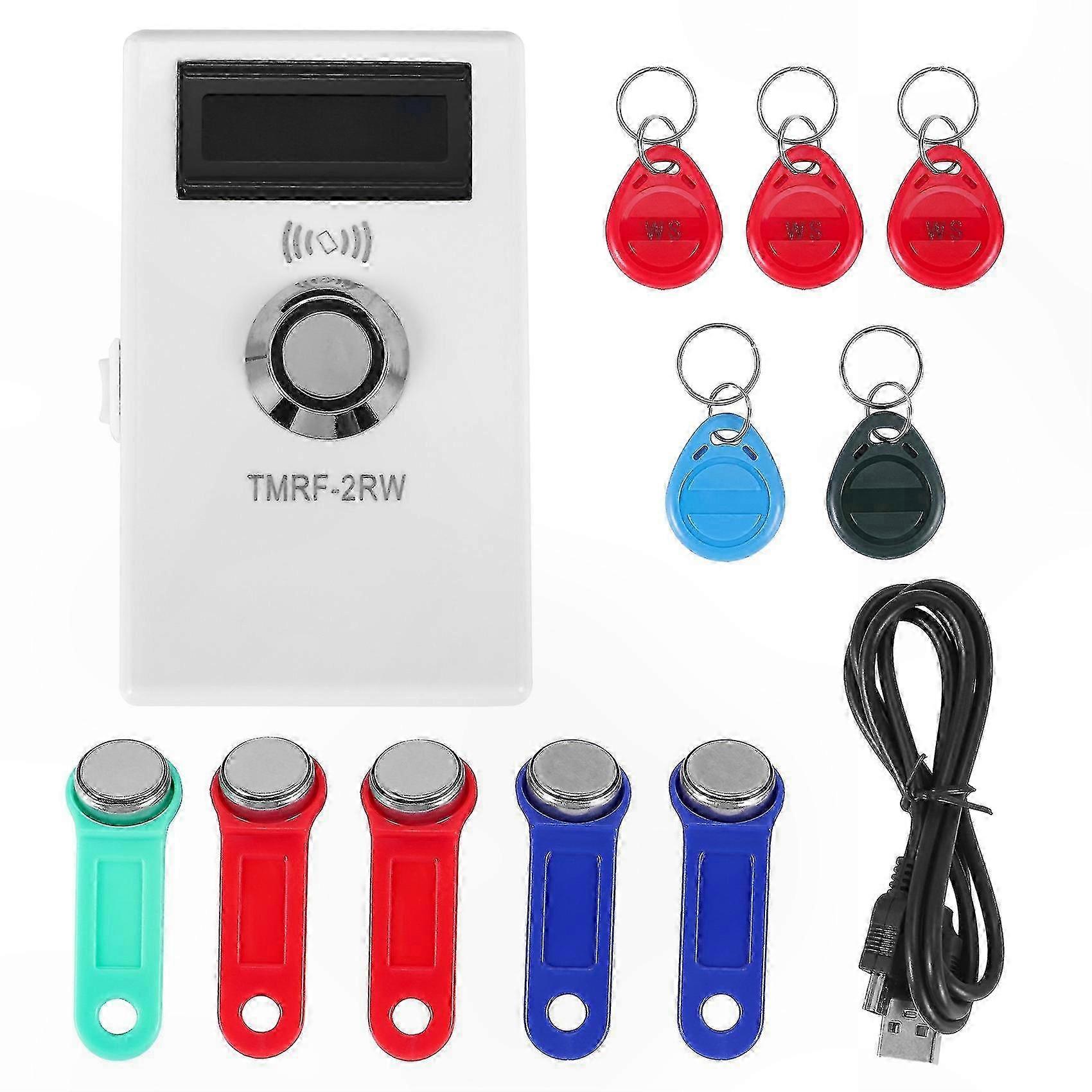 125Khz RFID Reader Writer Duplicator Cloner for iButton DS1990A-Compatible Key Tags