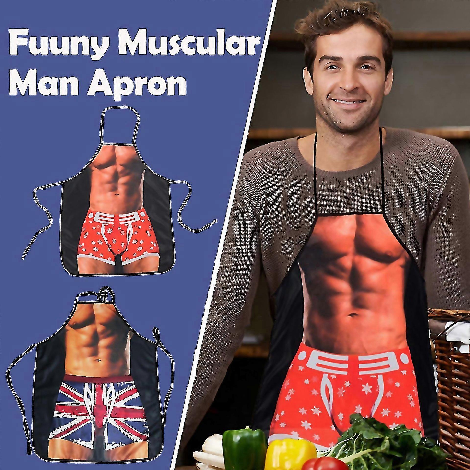 For Muscular Man Kitchen Apron Kitchen Apron Valentines Day