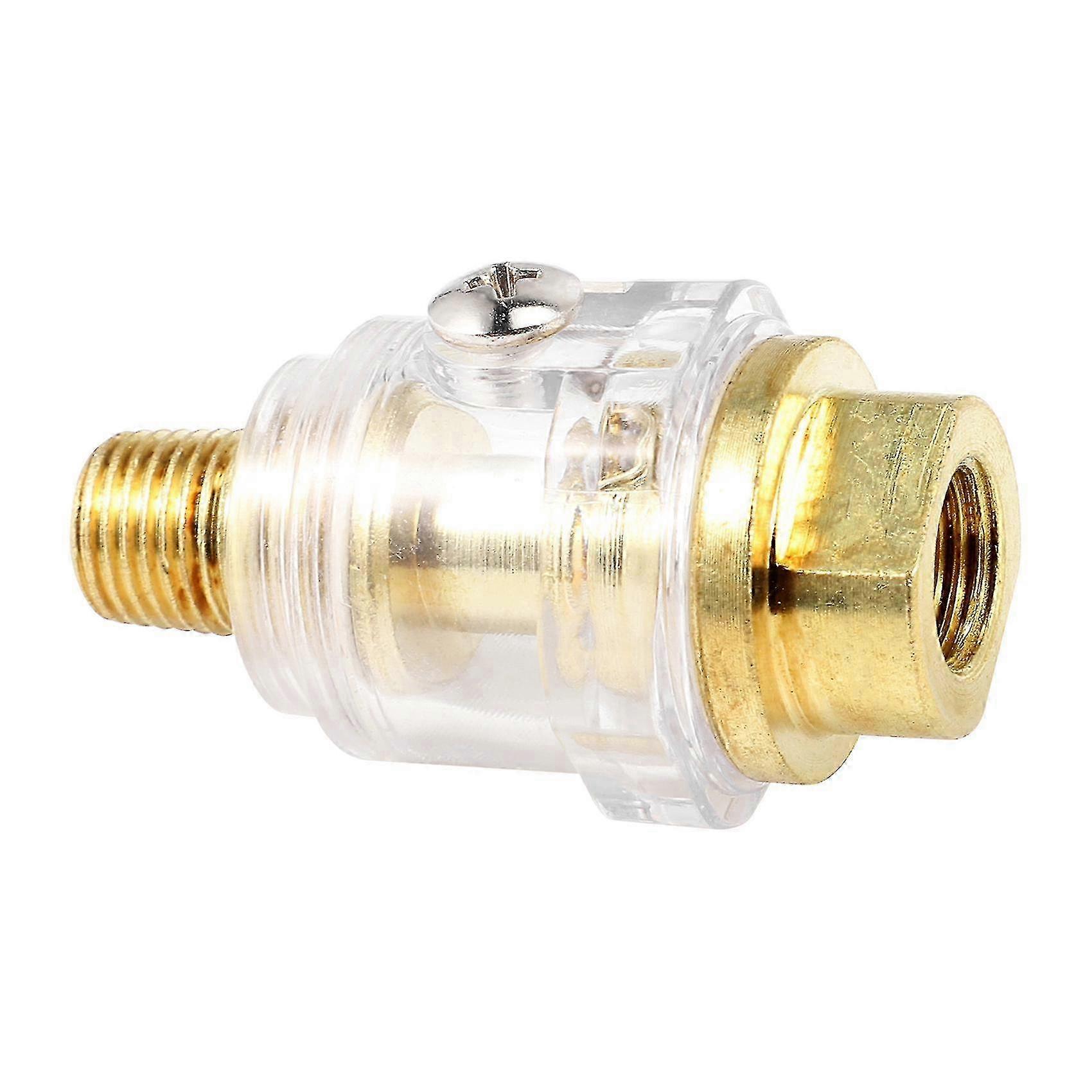 Compressed Air Oiler, Automatic Lubricator 6mm 1/4" BSP Brass Connection