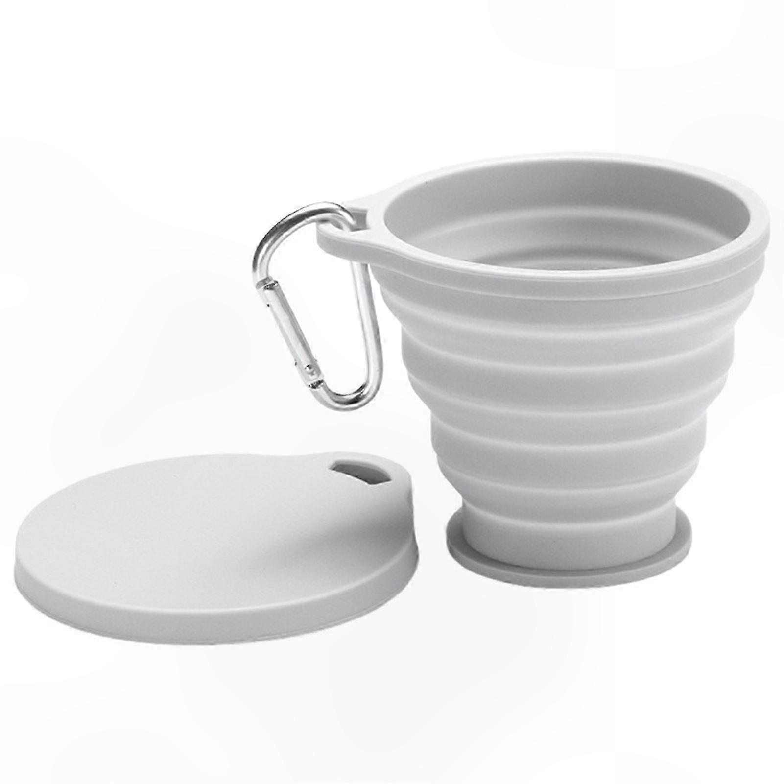 Compact Silicone Collapsible Cup Lightweight Foldable Drinking Cup for Outdoor Activities