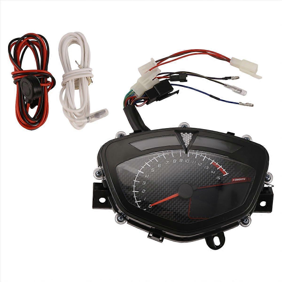 Motorcycle Meter Gauge Instrument LCD Speedometer for LC135 C8