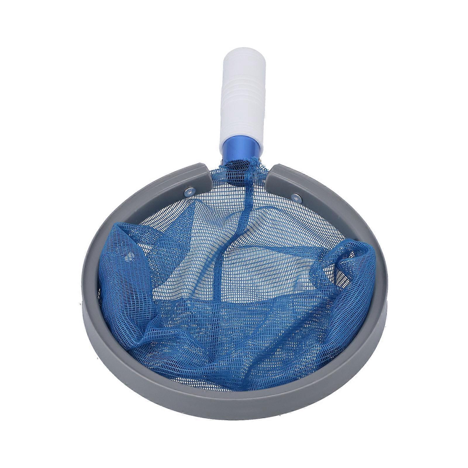 Leaf Cleaning Net Rugged Handle Durable Small Size Light Weight Cleaning Tool for Swimming Pool