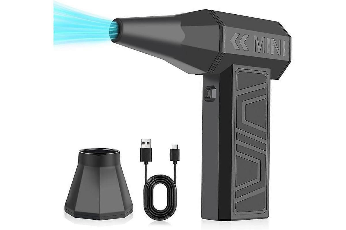 Compressed Air Duster 90000RPM Mini Air Blower for Computer