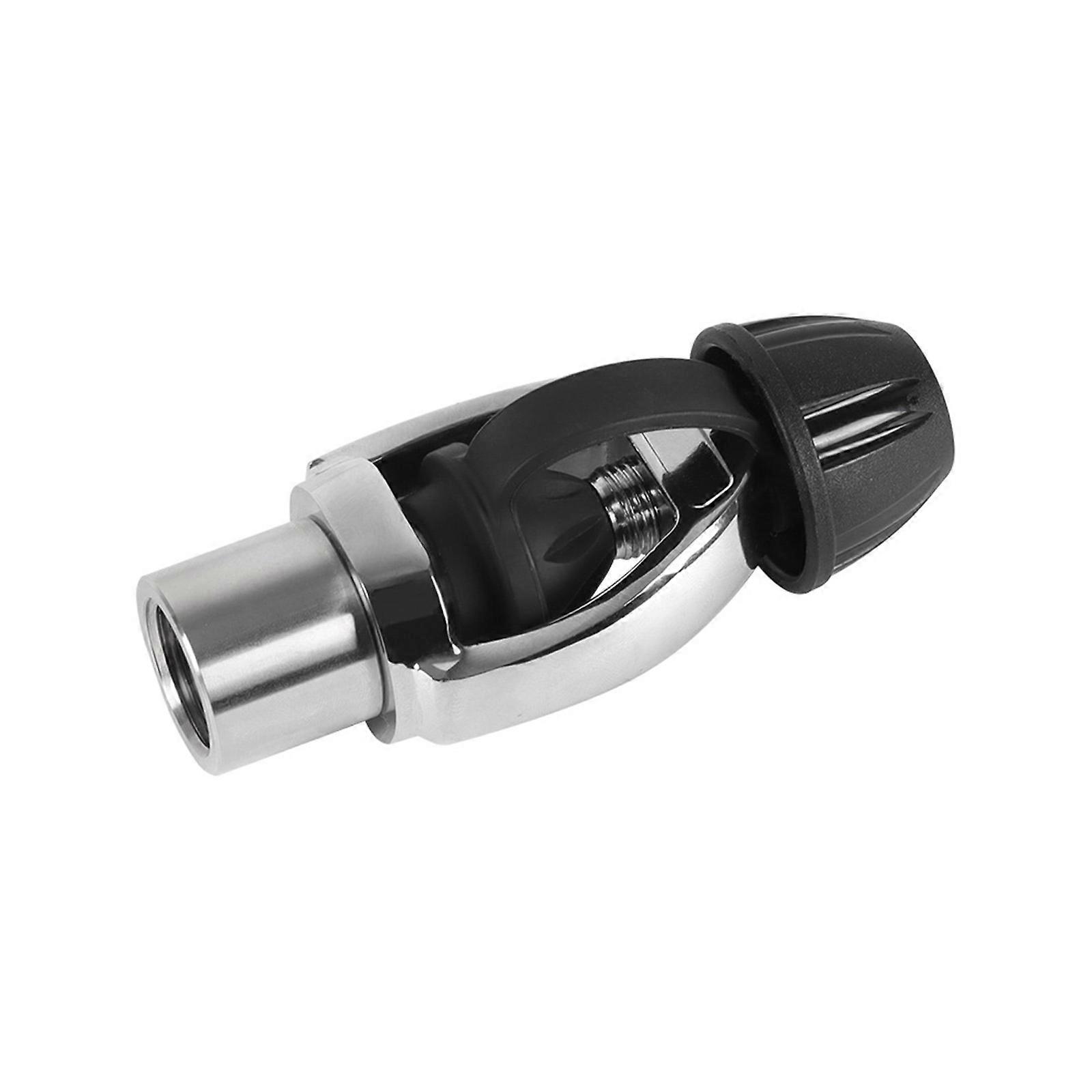 Underwater Breathing Gear Adapter Small Breathing Regulator High Pressures Tanks Adapter for Heavy Tanks Simple Assembly Multicolor