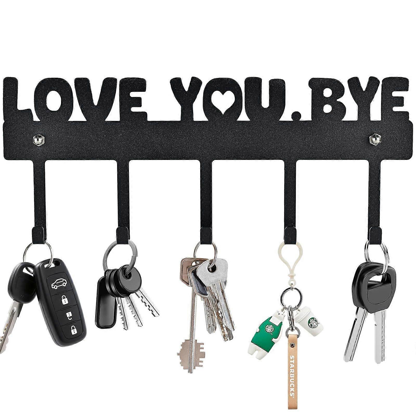 Dense Wall Mounted Key Owner Planner With Strong Metal Fasteners For Access Kitchen Utensils Practice Installation Multicolor