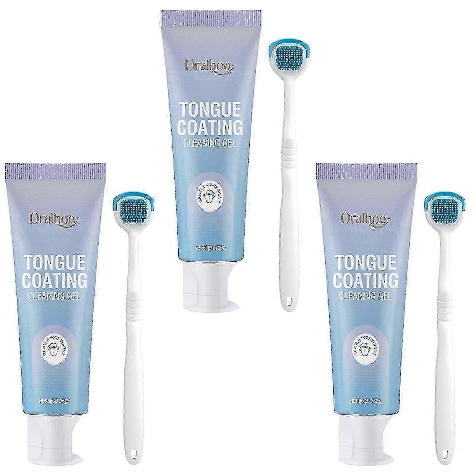 z Tongues Cleaner Gel For Sensitive Teeth Gentle On Sensitive Tongues For Daily Use