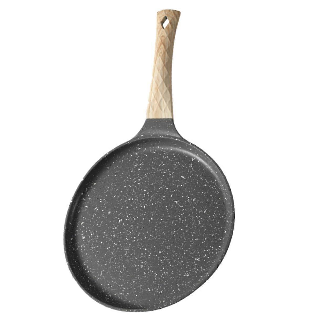 Pancake Frying Pan Nonstick Egg Pan Cooker Portable Easy To Carry Stain Resistant 8 Inch Pancake Maker