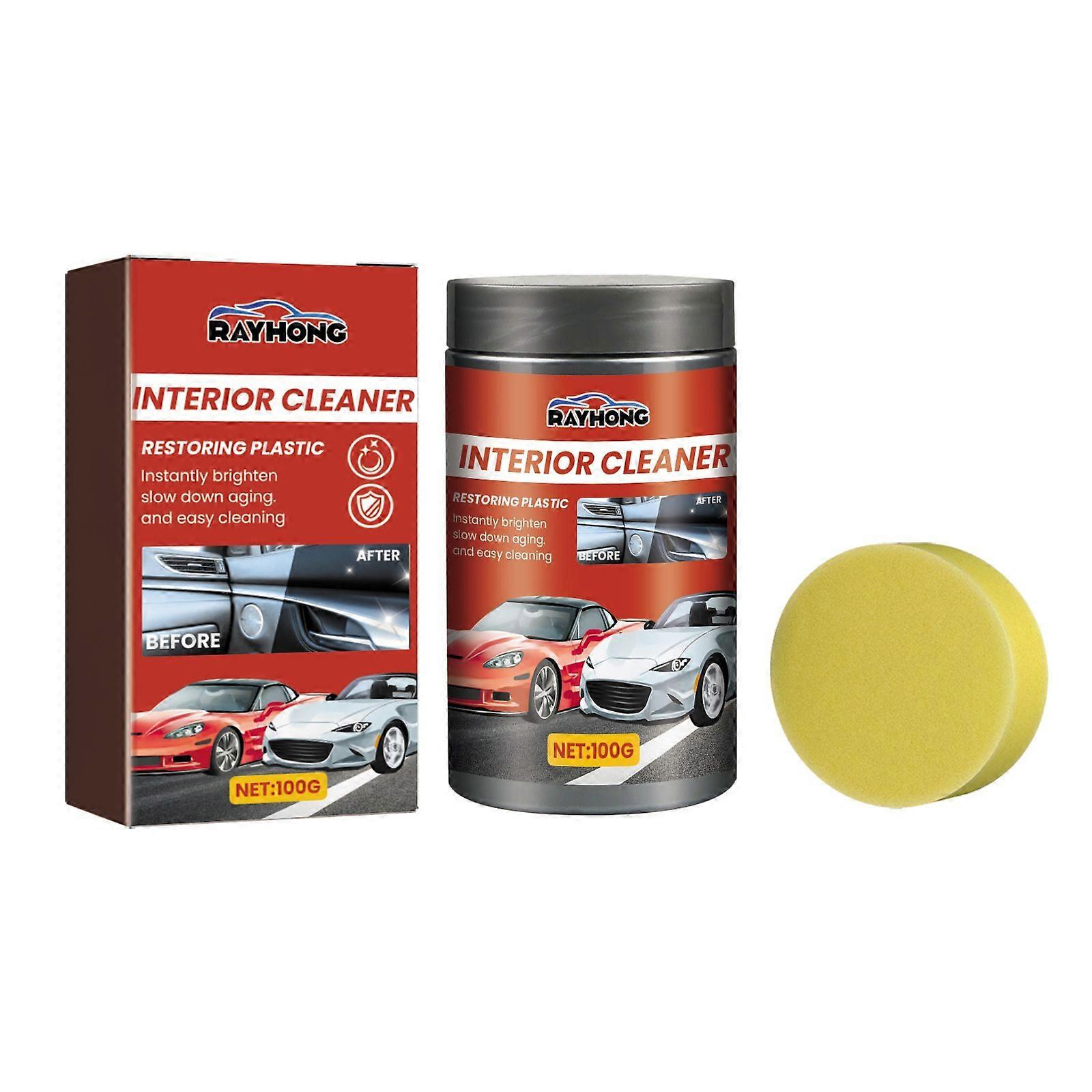 Rayhong Interior Renovation Paste Car Interior Dashboard Cleaning Dust Removal
