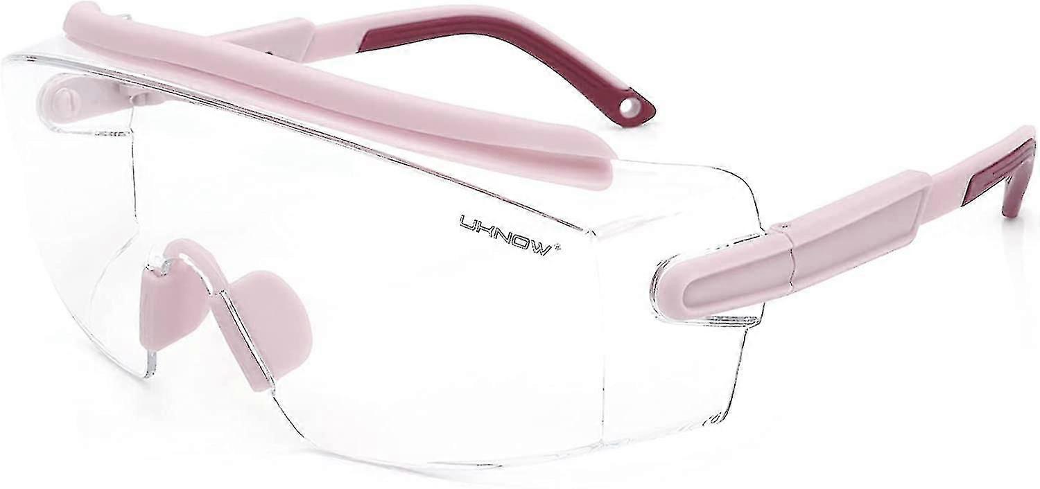 Προστατευτικά γυαλιά πέρα από τα γυαλιά, γυαλιά ασφάλειας αντι ομίχλης με τον σαφή φακό wraparound