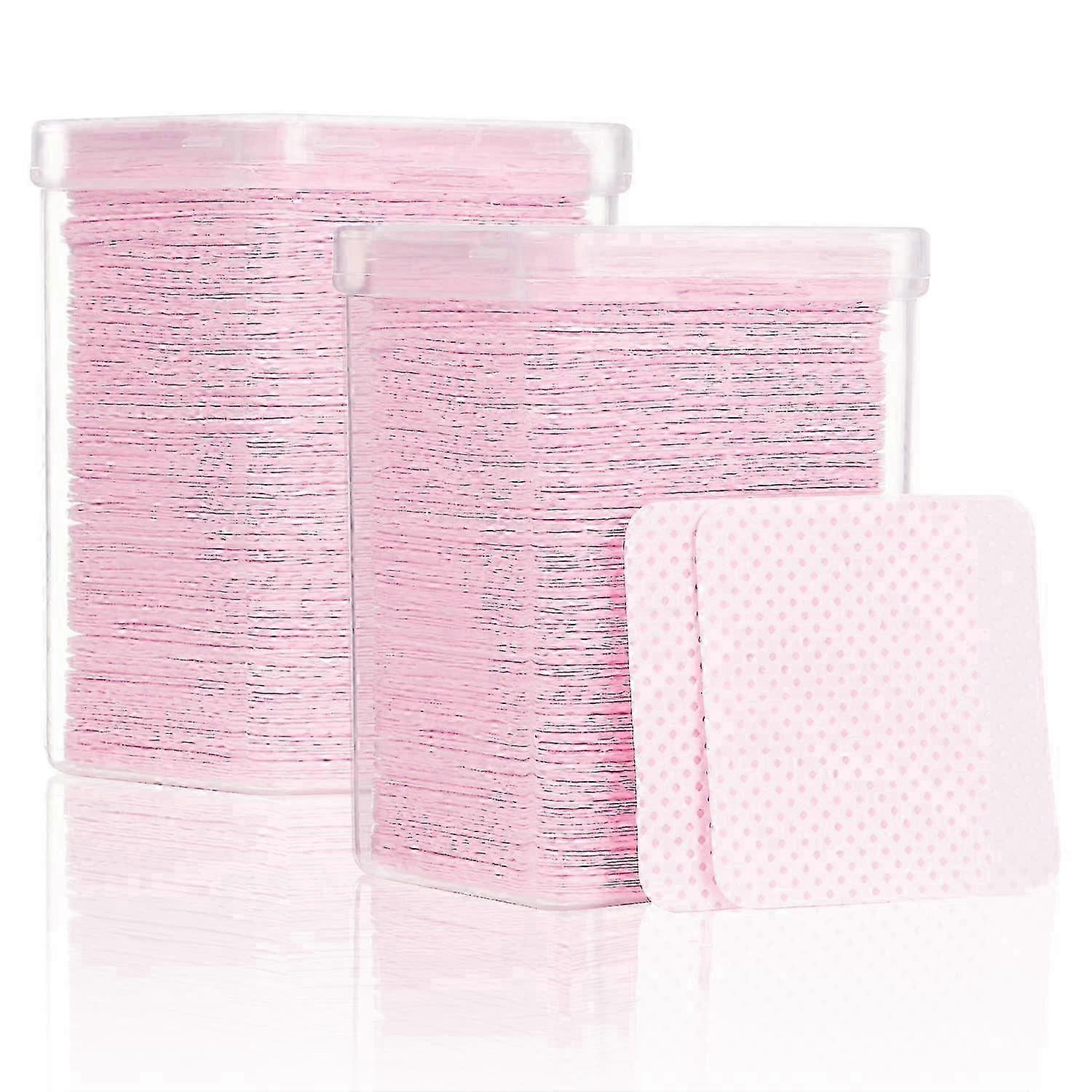 200pcs Wipes Paper Cotton Eyelash Glue Remover Wipe Mouth Of The Glue Bottle Prevent Clogging Glue Cleaner Pads Lash Extension