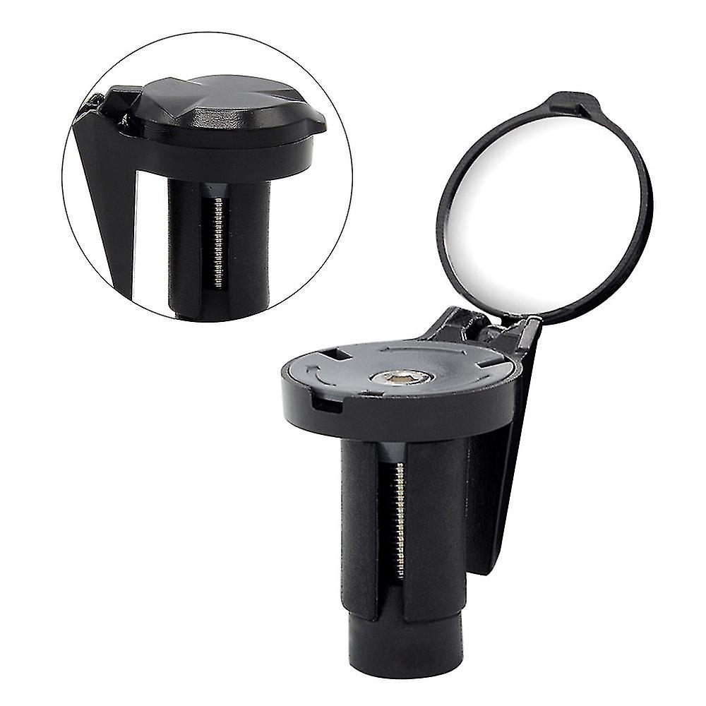 Mountain Bike Rear View Mirror Collapsible Handlebar Mount Safe Bicycle Mini Rearview Mirror