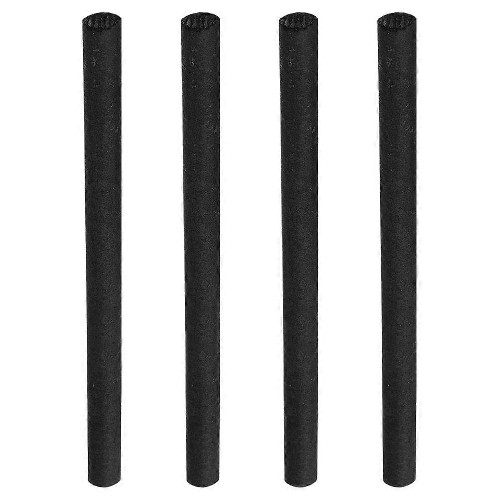 4 יחידות אלקטרודה גרפיט מוטות פחמן מוט גרפיט מוט פחמן אלקטרודה צילינדר בר מוט גרפיט לניסויים אלקטרוכימיים