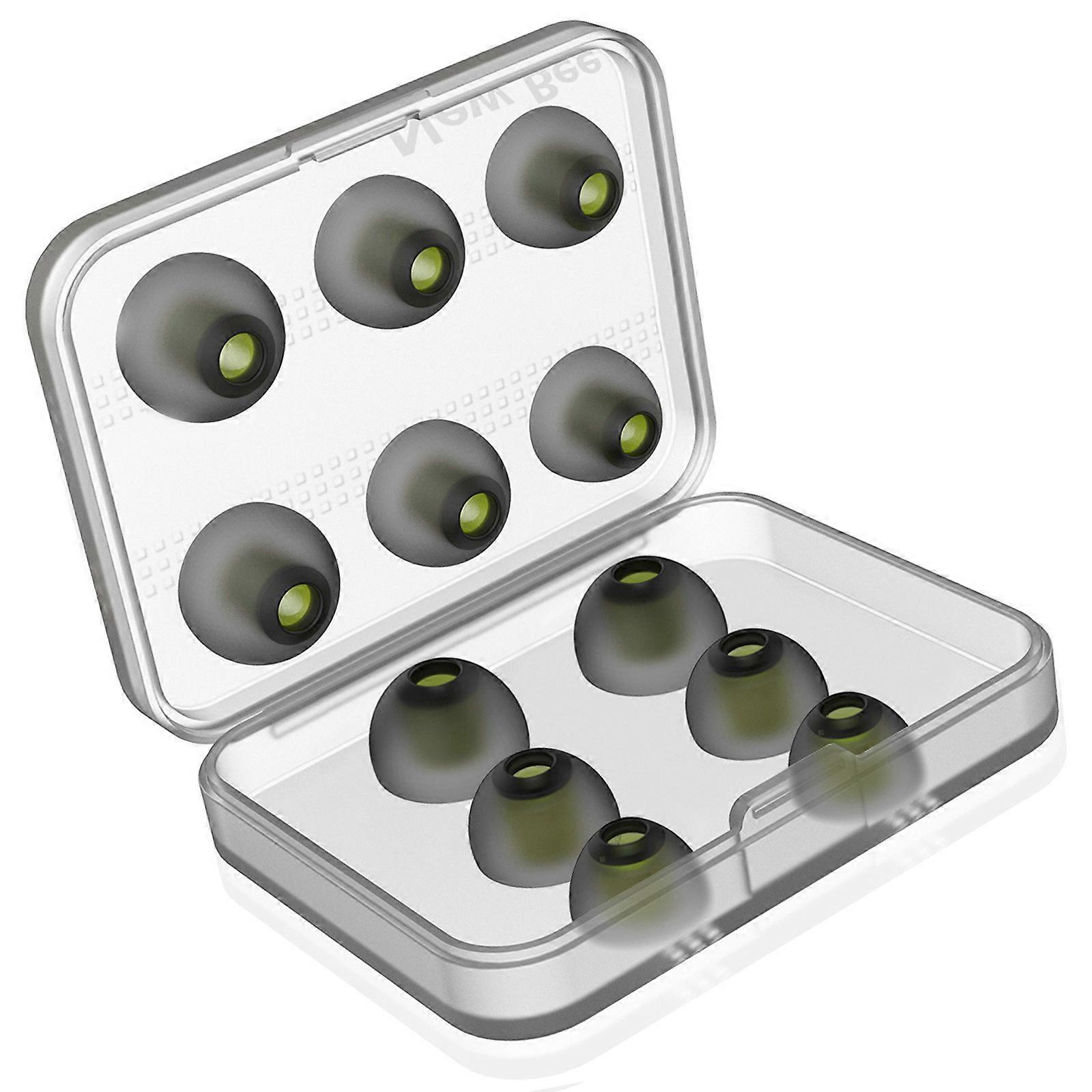 Earphone Tips Replacement Earbud Tips Blocking Out Noise Memory Foam Earbuds for in-Ear Headphones Accessories Multicolor