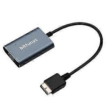 Bitfunx PS2 til HDMI-kompatibel konverter til PS2 PS1 PlayStation 1/2 spillekonsoller med RGB til YPbPr-switch