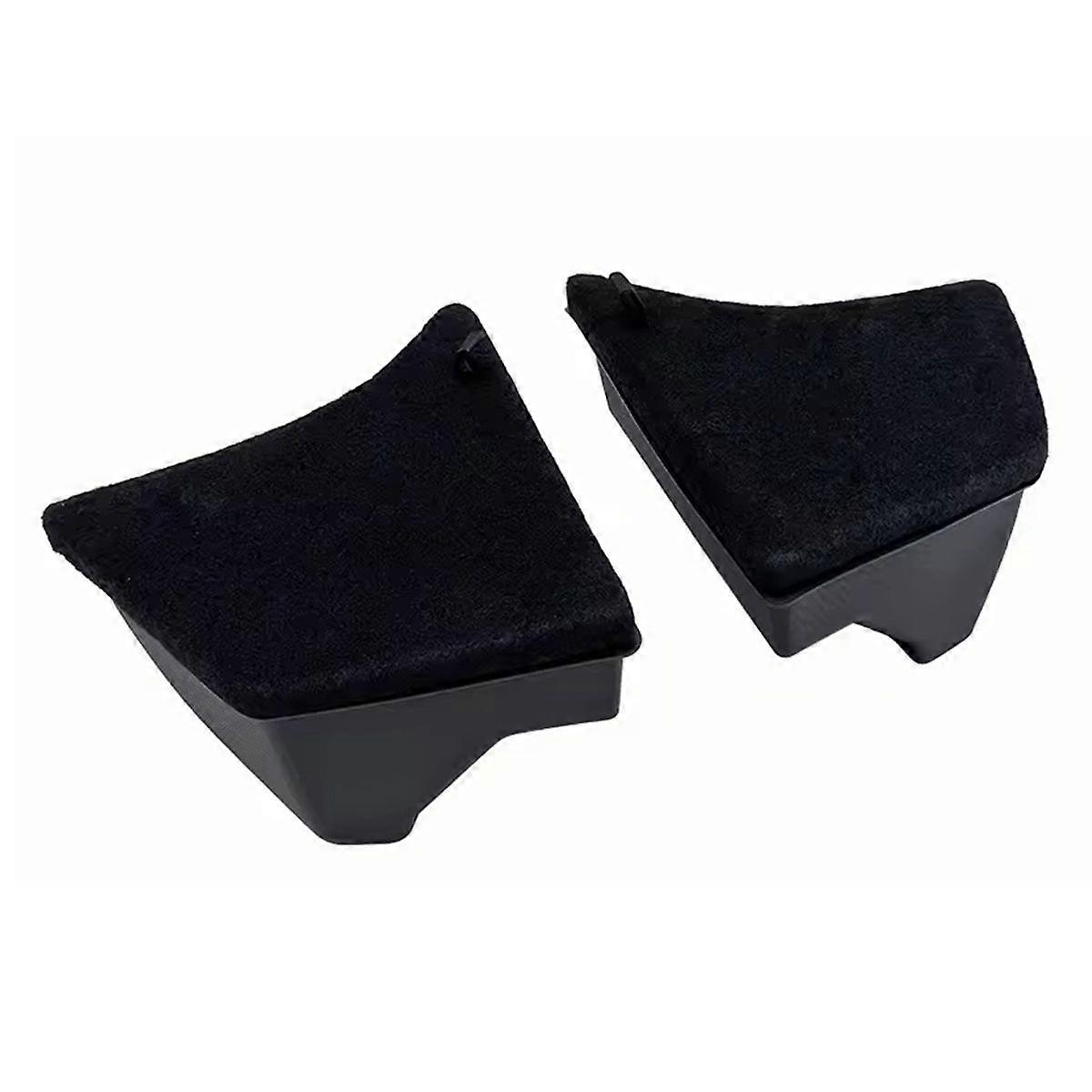 Rear Trunk Side ABS Storage Box with Flocking Lids for + 2024