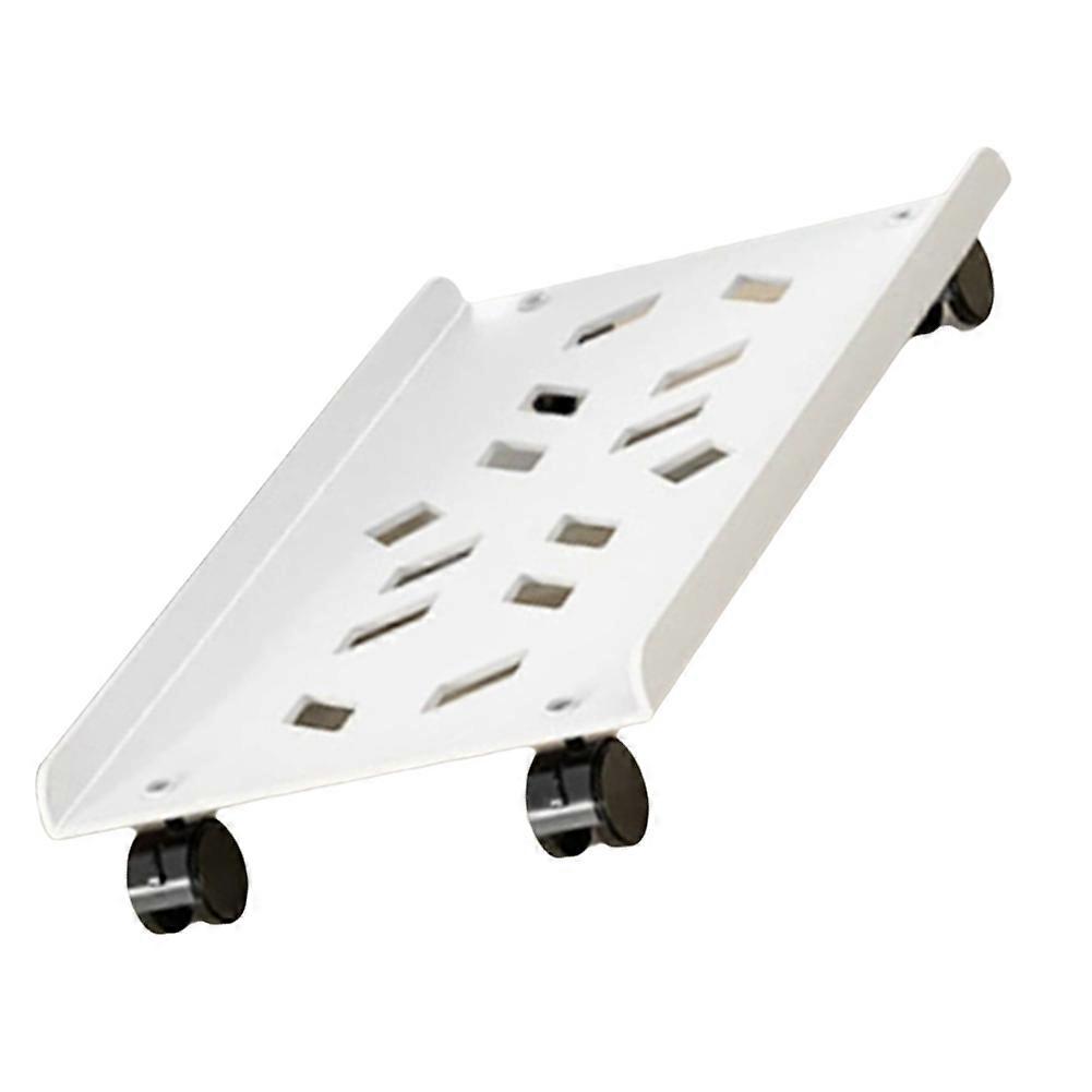 Mobile Computer Tower Holder CPU Stand Adjustable Computer Tower Stand with 4 Caster Wheels Under Desk Holder