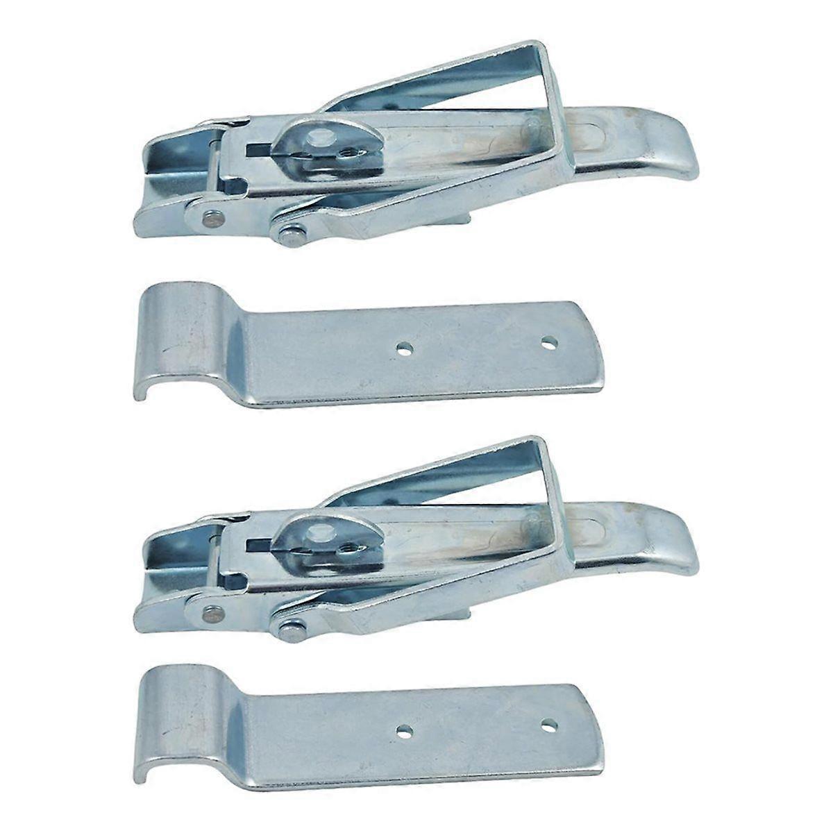 2 Pcs Utility Trailer Gate Handle Parts Utility RV Trailer Lift Gate Latches for RV Caravan